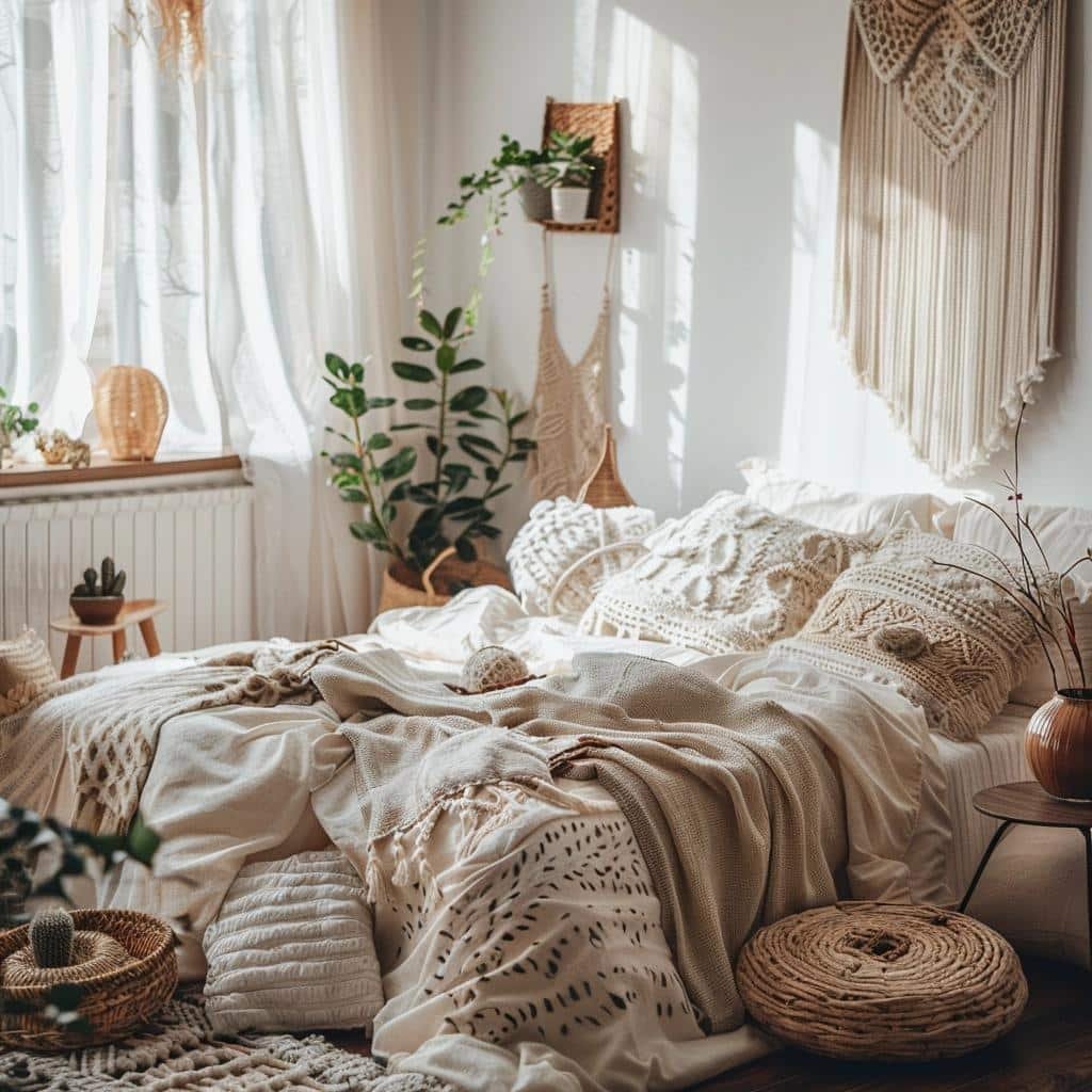 top-elements-of-a-cozy-boho-bedroom