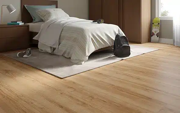 Laminate flooring can help create a quieter, calmer environment by minimizing unwanted noise – Photo: Durafloor
