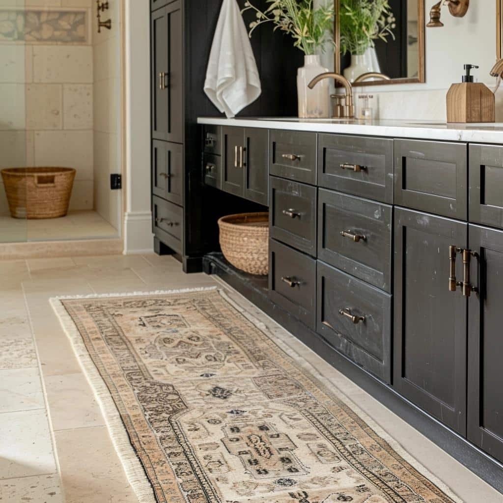 how-to-style-your-bathroom-with-a-runner-rug