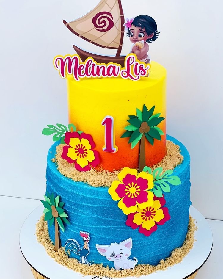 For those who do not dispense something very colorful, this theme is a great suggestion! When we think about the beach, it becomes difficult to think of a color that does not match.
