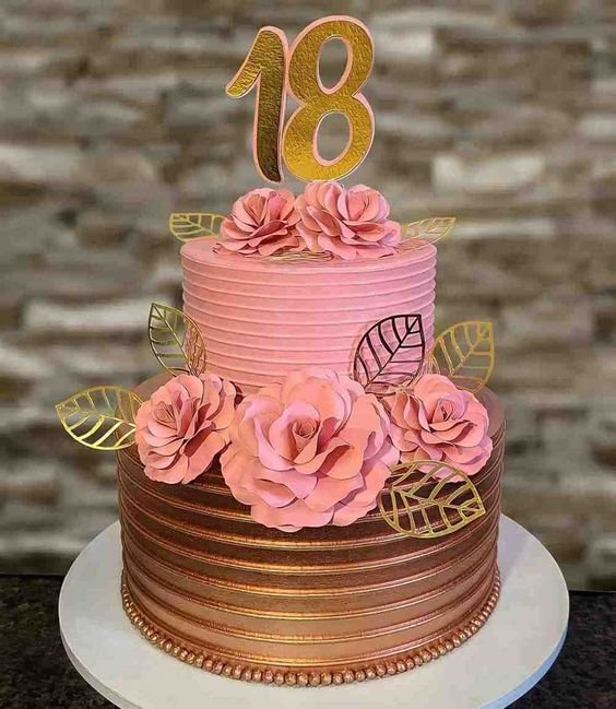 7. Combining rose gold with lighter shades of pink creates a feminine and timeless decor.