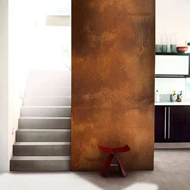 Casa com chapa de aço corten – Foto: ARQ DZN Arquitetura & Interiores