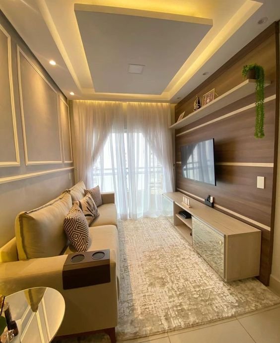 In the case of a high ceiling, you can rest assured, as the effect will be really incredible and will bring the necessary highlight to the space in a harmonious and very cozy way.