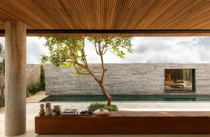 Hijau stone cladding in vibrant aqua green, perfect for wet areas and harmonious integration with nature.