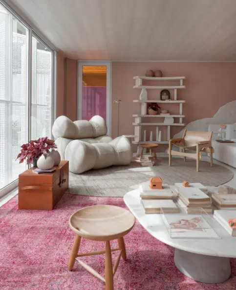 Pink brings style and personality, suitable for various decor styles.