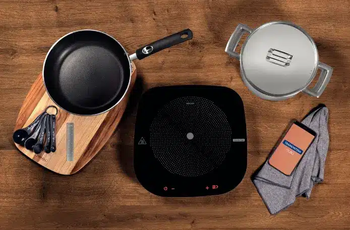 Cooktop + hood Tramontina: sophistication and high performance for demanding cooks – Project: Duda Senna | Photo: Gisele Rampazzo