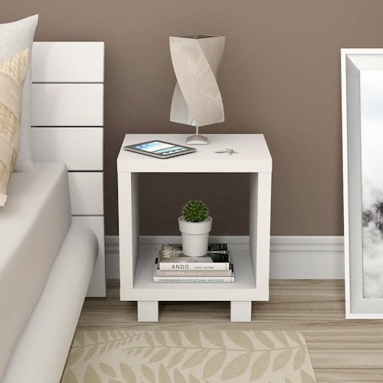 And how about this support table for the bedroom? This is a project that turned out charming, get inspired!