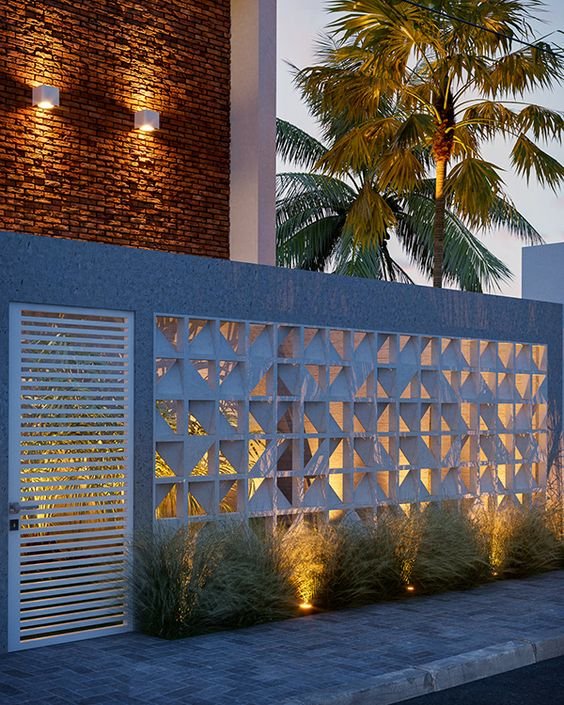 Analyzing its positive points, in addition to the visual, we can mention that the open areas help in the passage of air and entry of light.