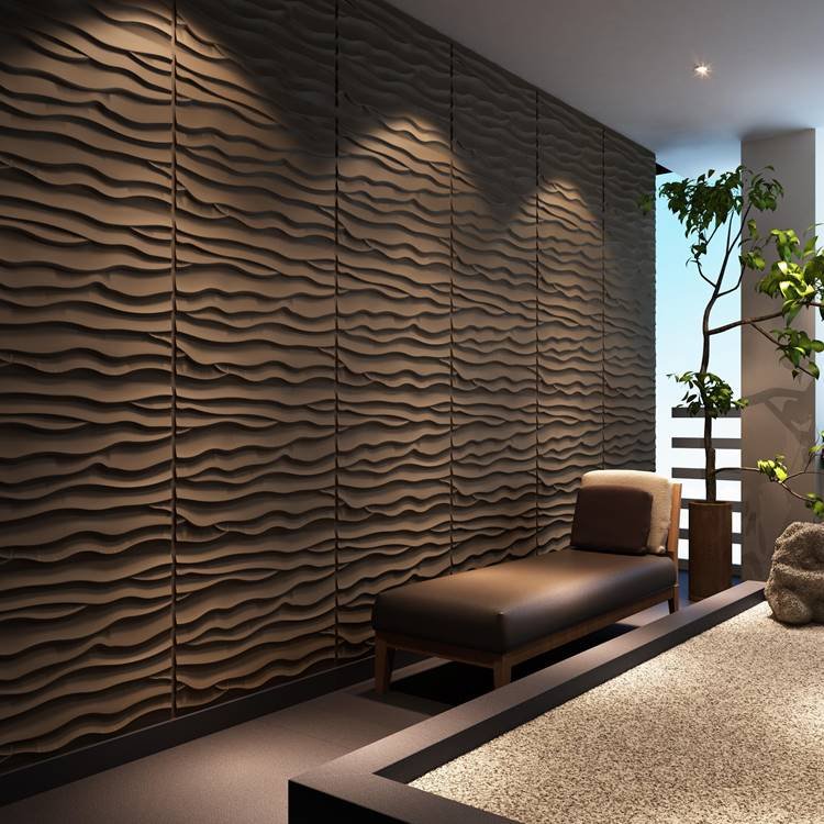 Is there a more elegant color than brown? Modern and rustic, this environment has become very harmonious.