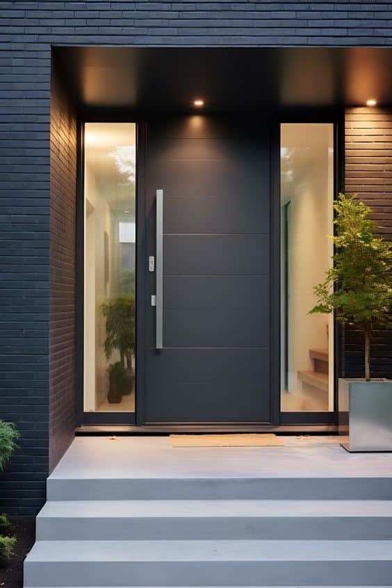 Classic iron doors that remain popular for their versatile use in various spaces.