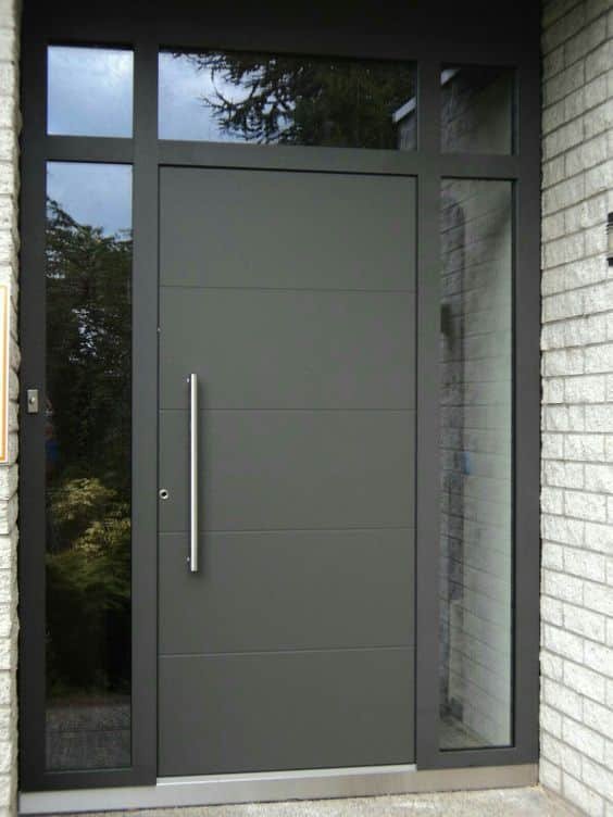 Variety of iron door styles, suitable for different decorative themes without compromising functionality.