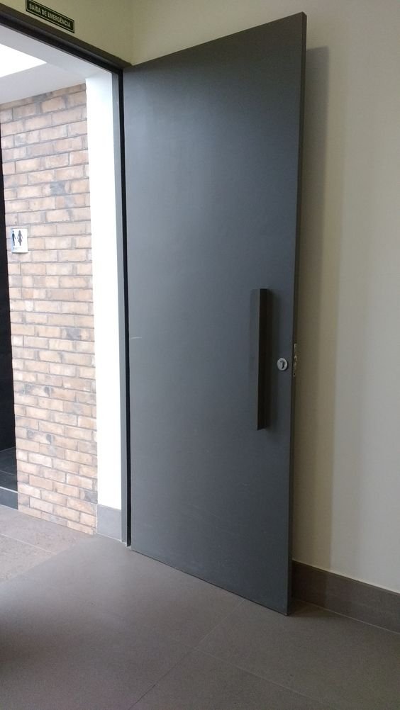 Maintenance-required iron door to prevent rust and ensure longevity.