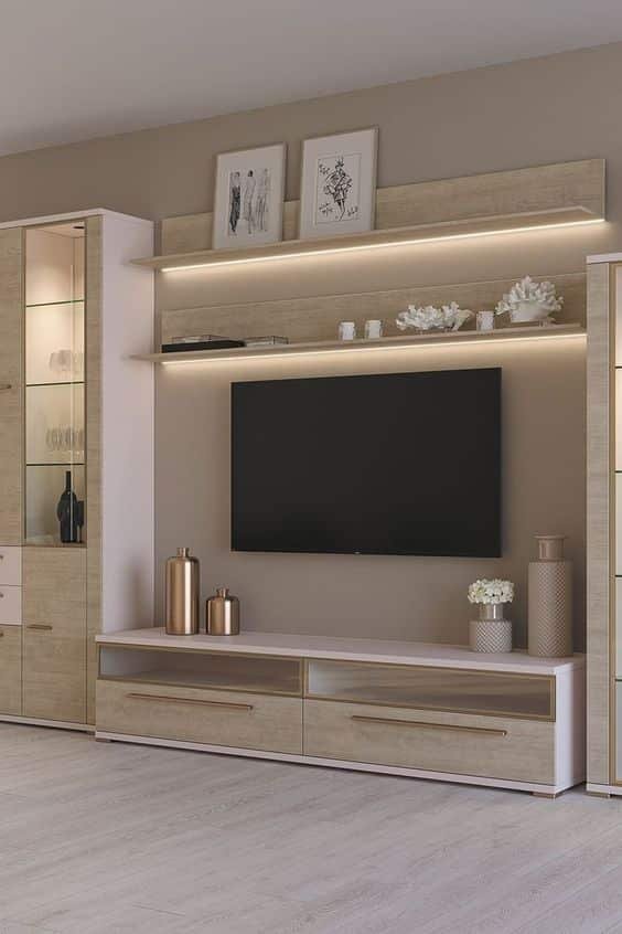 Thus, even if you have a small living room, for example, you can have an item spacious enough for what you need, also enhancing its aesthetics.