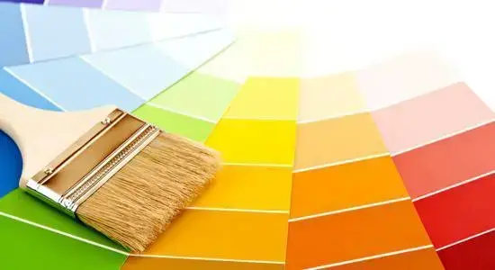 Visualização de paletas de cores para combinação.