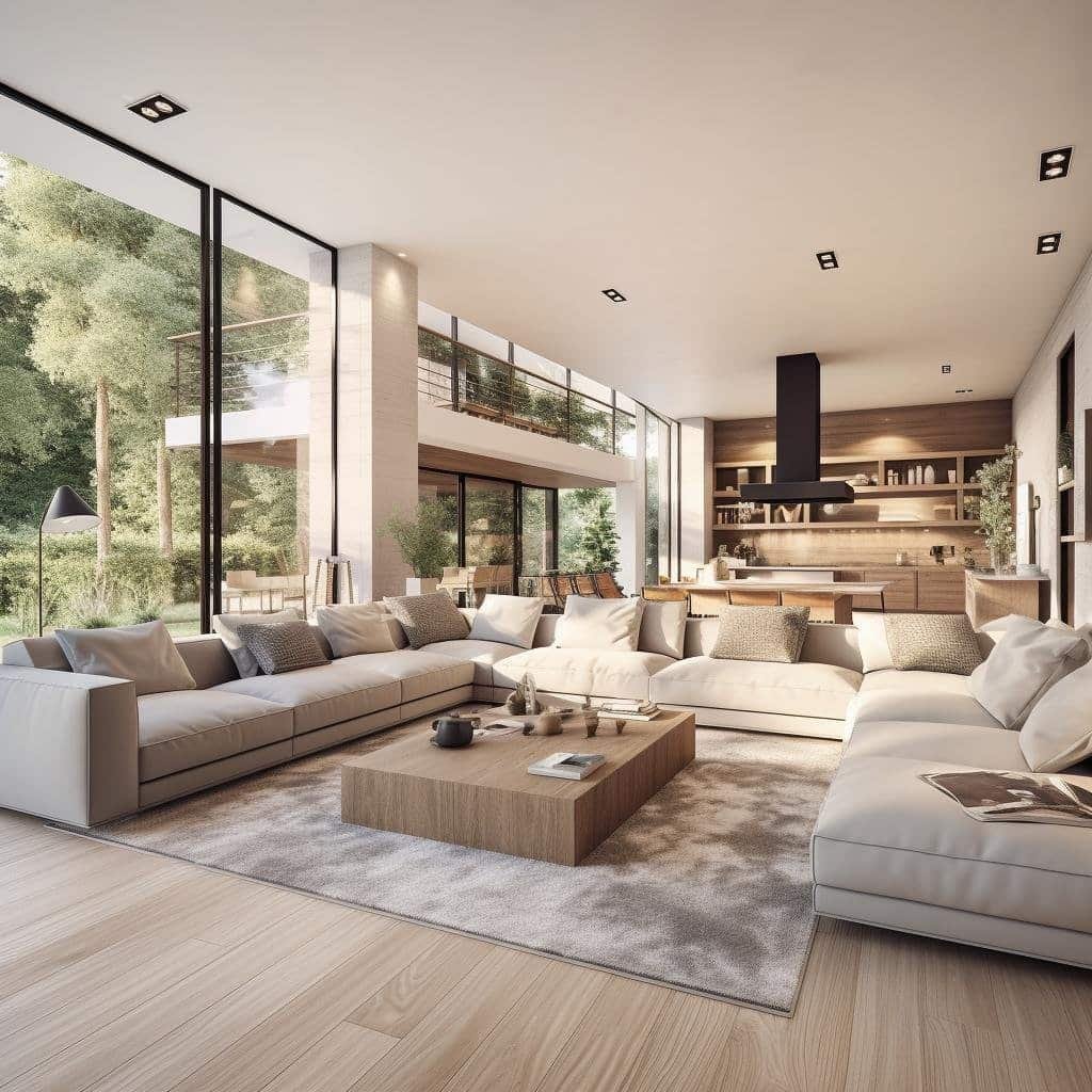 como criar uma sala de estar espacosa