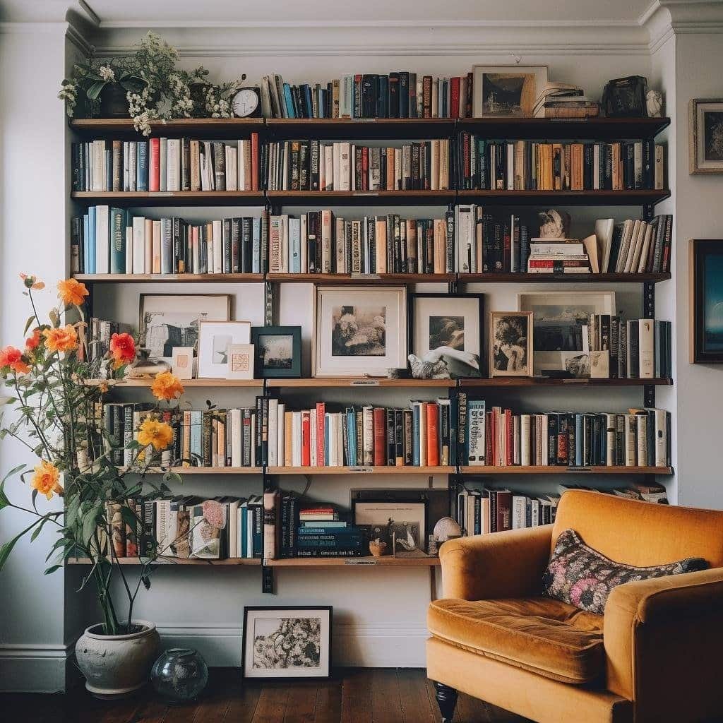 como decorar com livros