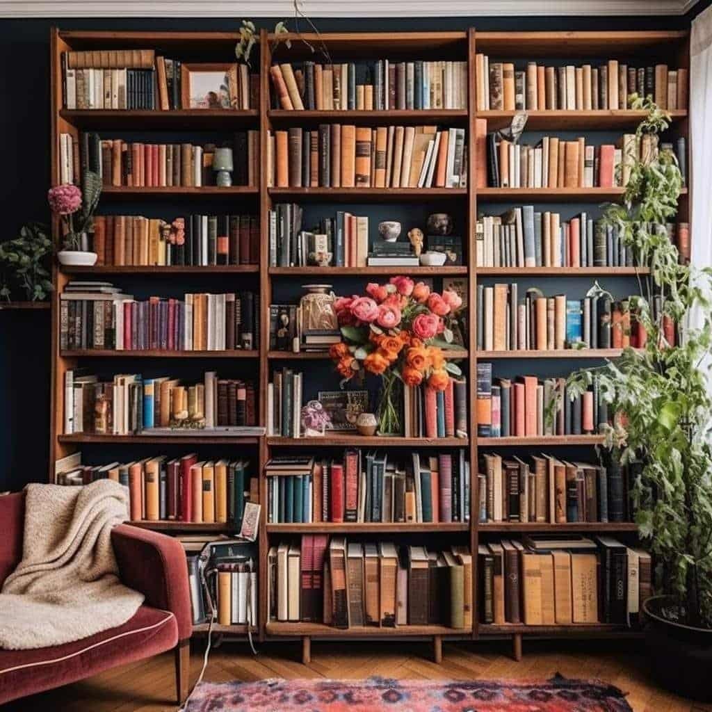 como decorar com livros