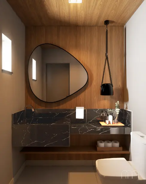 Simple solutions can make the bathroom without window much more comfortable – Project: Nimo Architecture