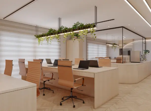 Glass dividers for offices offer functionality and privacy while contributing to natural light entry – Photo: Mazatto Arquitetura e Interiores