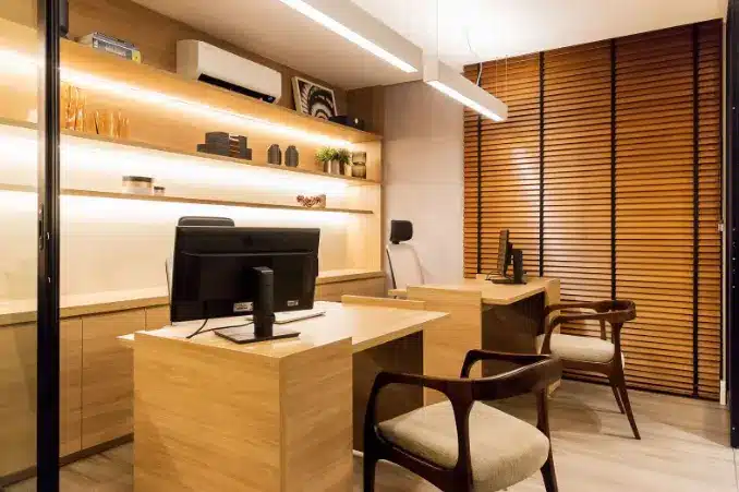 Automation improves productivity and the work routine in modern offices – Project: Bruno Ortega | Photo: Victor Filomensky