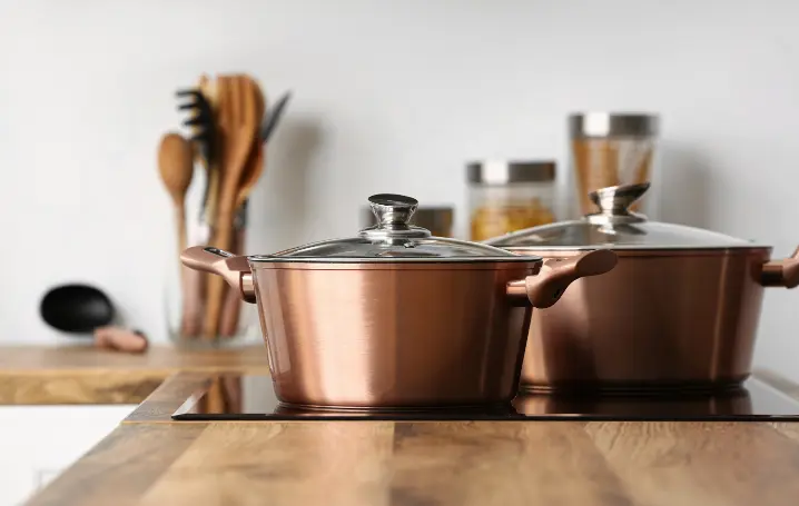 The copper pan is durable but not practical for daily use – Photo: Shutterstock