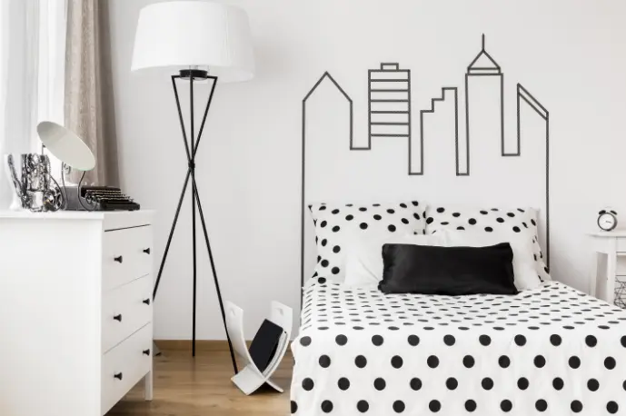 Ideias de cabeceira para fazer: adesivos são práticos e fáceis de aplicar – Foto: Shutterstock