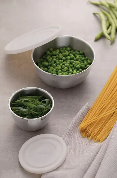Potes variados ajudam a armazenar e organizar os mantimentos na cozinha – Foto: Tramontina
