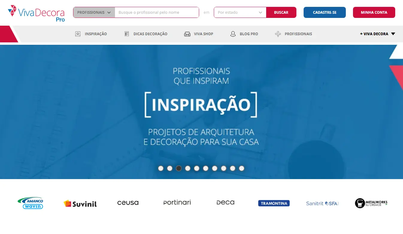 Na Viva Decora Pro, você encontra os melhores profissionais do mercado em um só lugar.