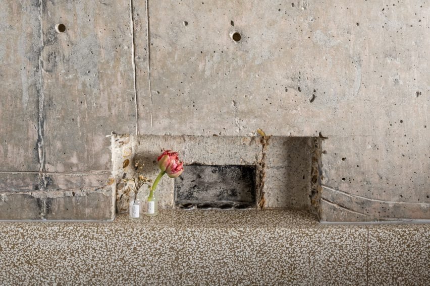 Materiais foram escolhidos para complementar o novo concreto exposto.