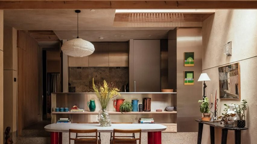 Interior do Walled Garden house em Londres