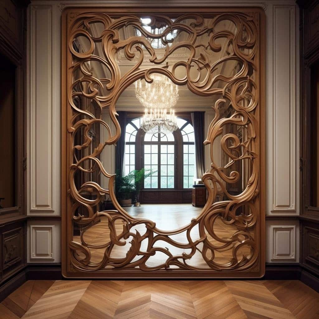 Espelho e Madeira: Combinação Perfeita em Painéis Decorativos