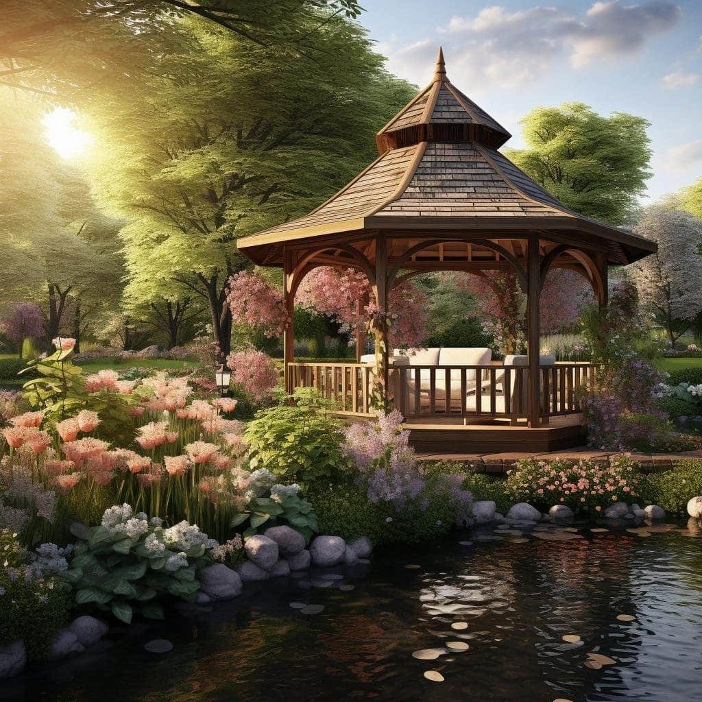 Gazebo de Madeira: Transforme seu Jardim em um Refúgio Encantador