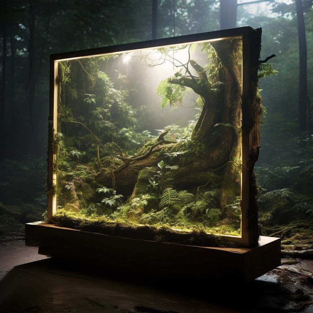 Ilumine seu Ambiente com um Painel de Madeira e Luzes