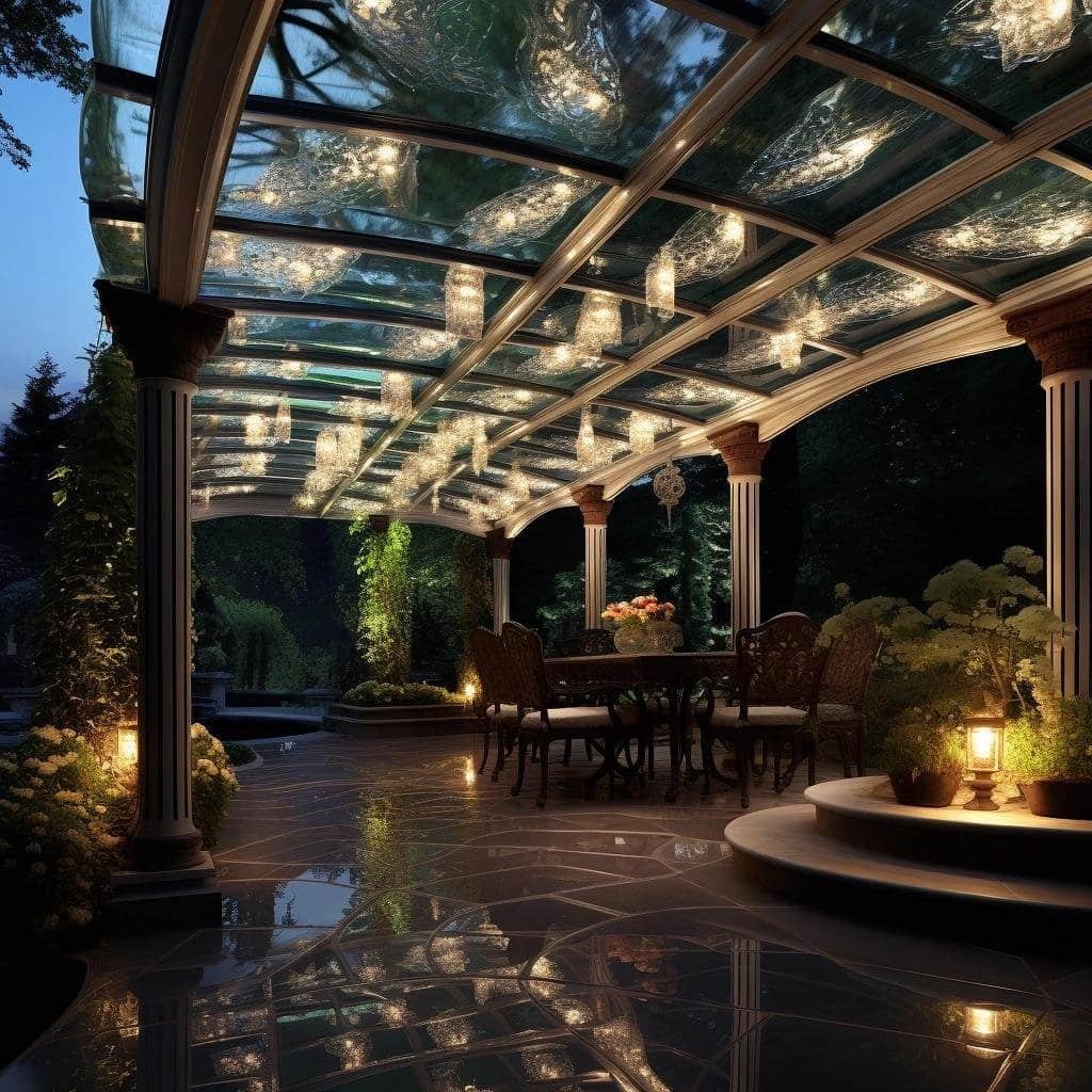Pergolado com Vidro: Combinação de Luz e Elegância