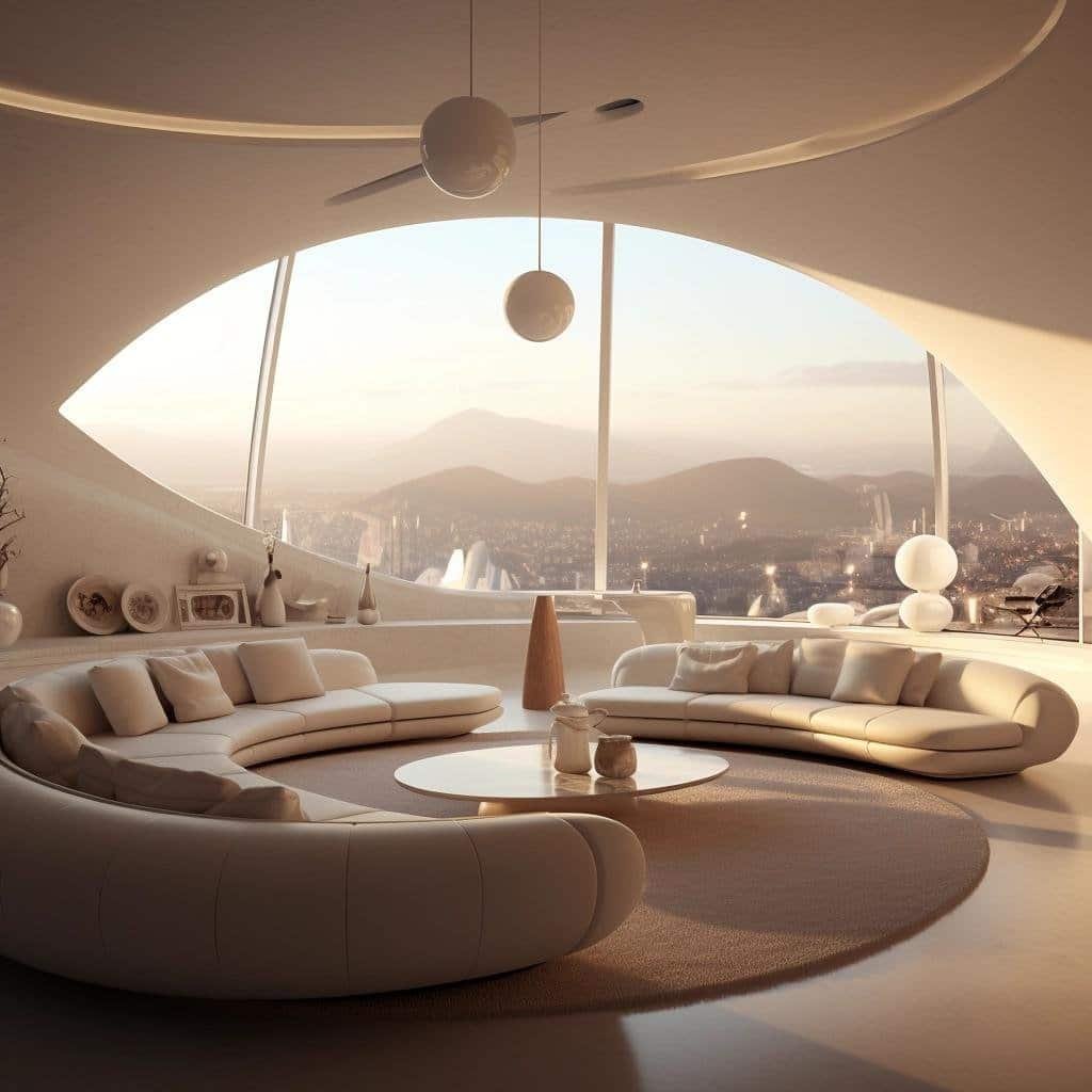 centro para sala de estar