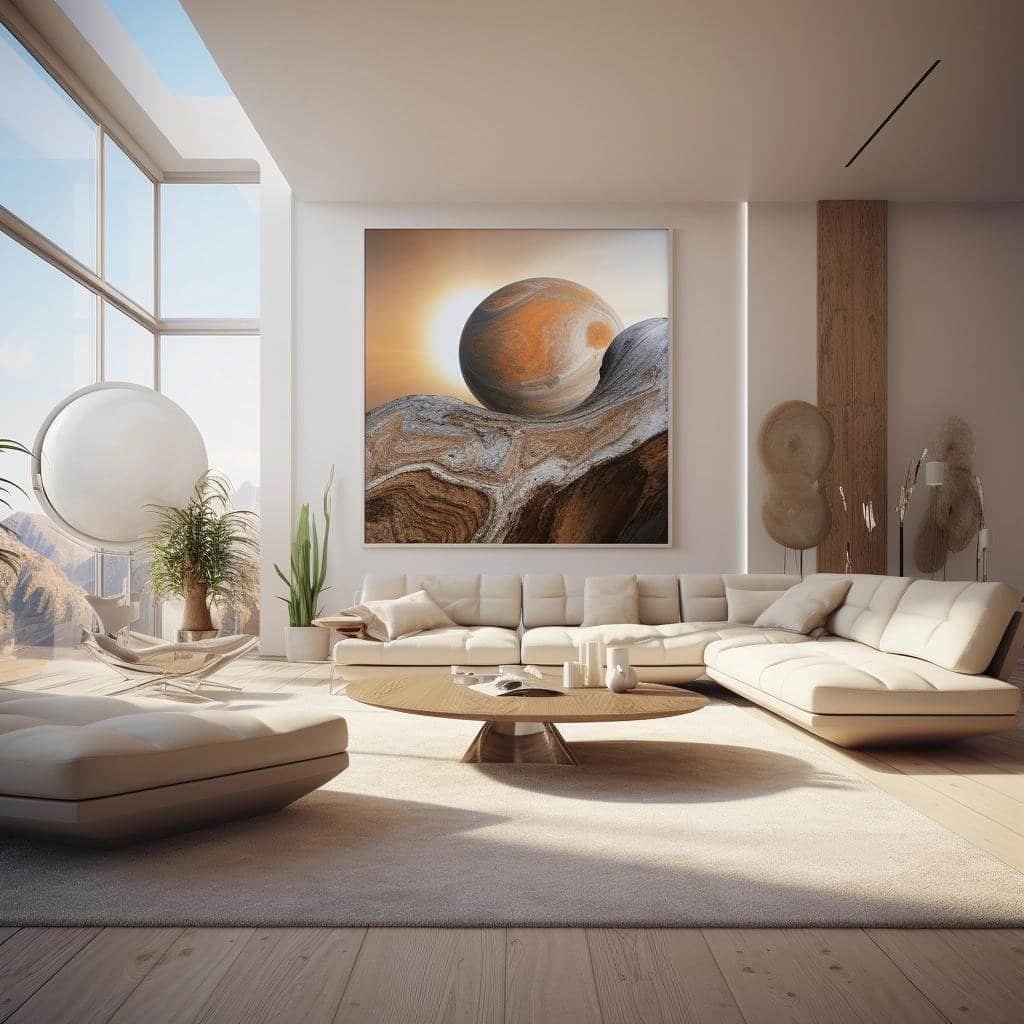 centro para sala de estar