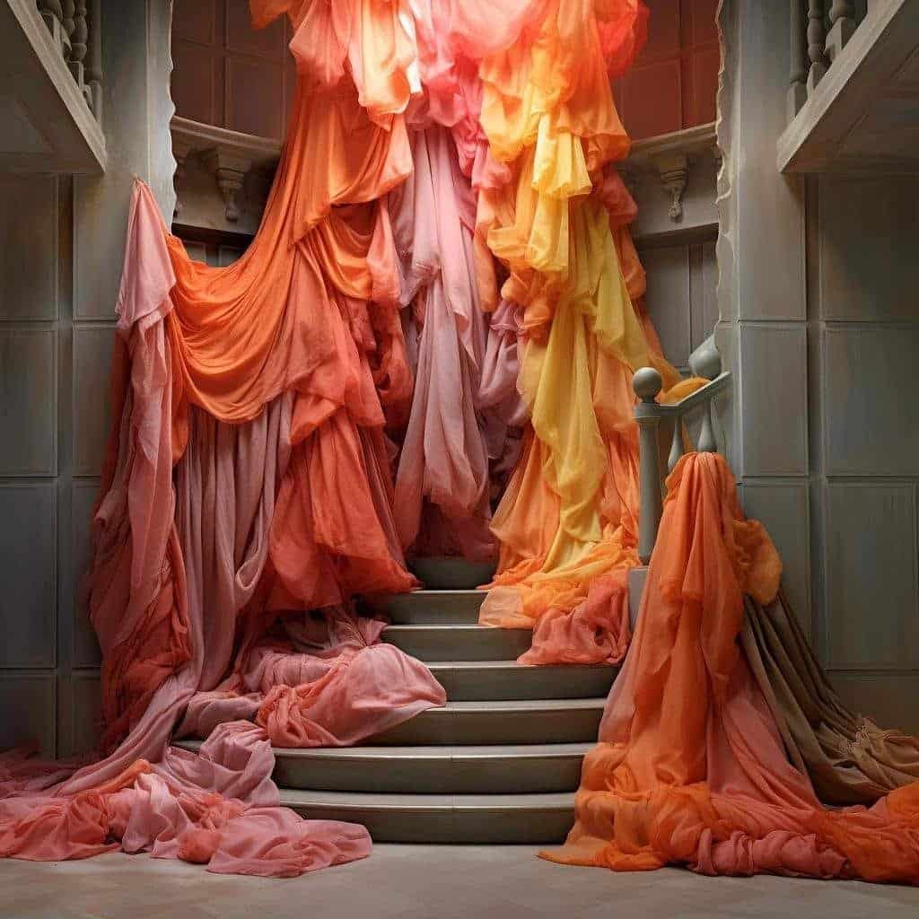 decoração com tecido