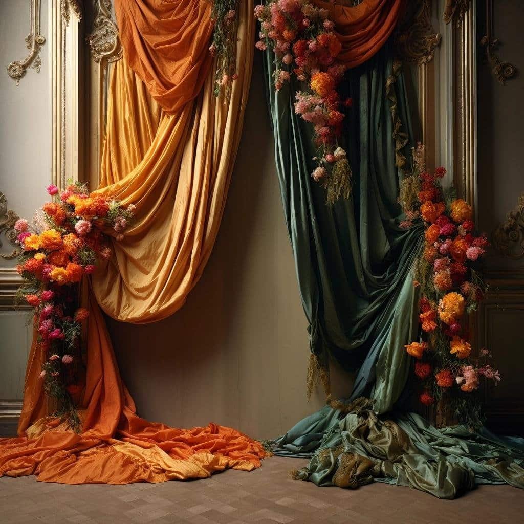 decoração com tecido
