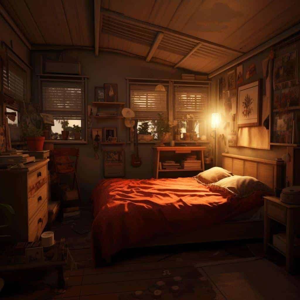 iluminação quarto
