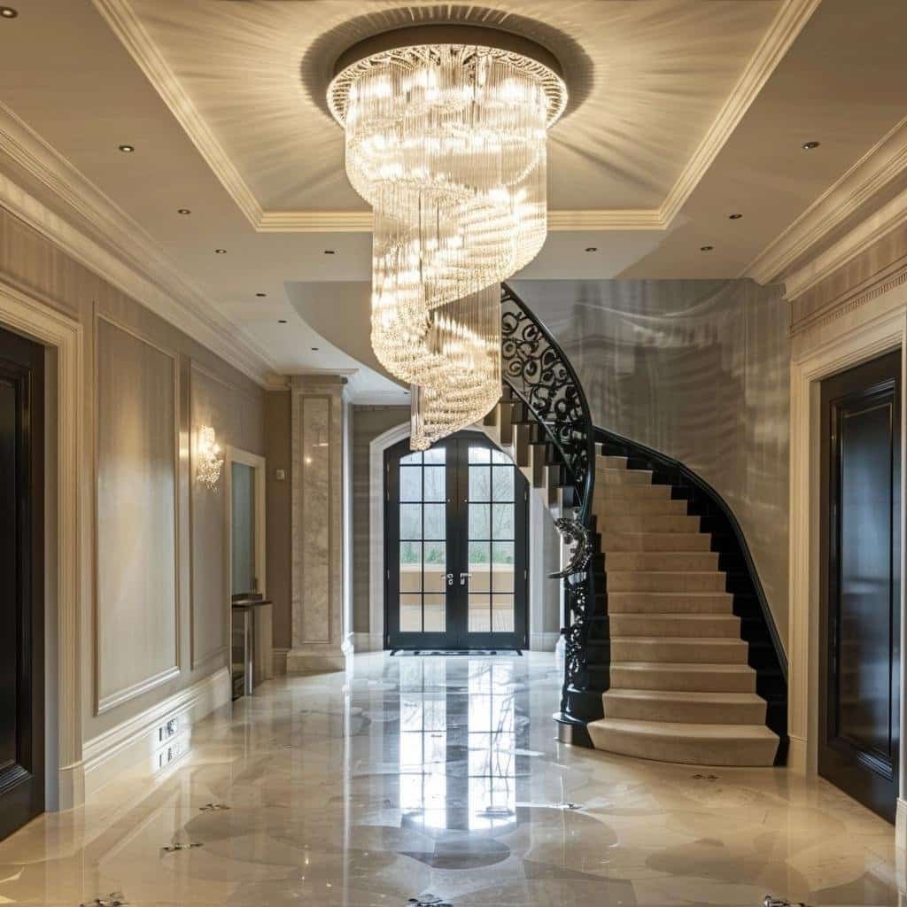 lustre para hall de entrada