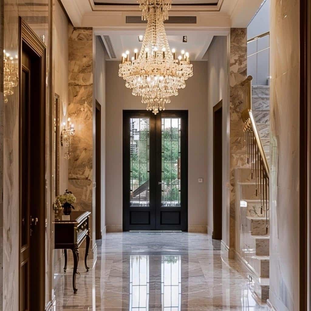 lustre para hall de entrada