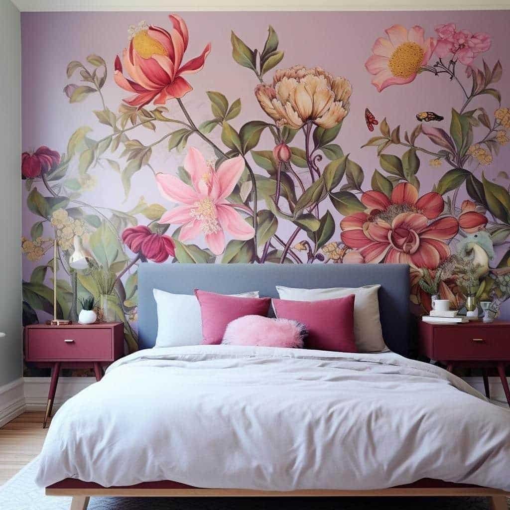 papel de parede para quarto feminino