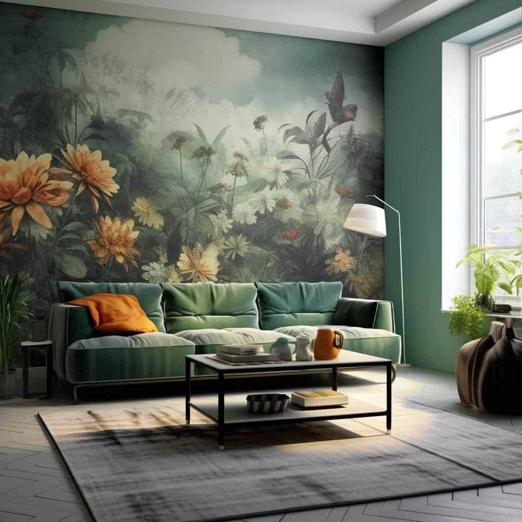 papel de parede para sala de estar