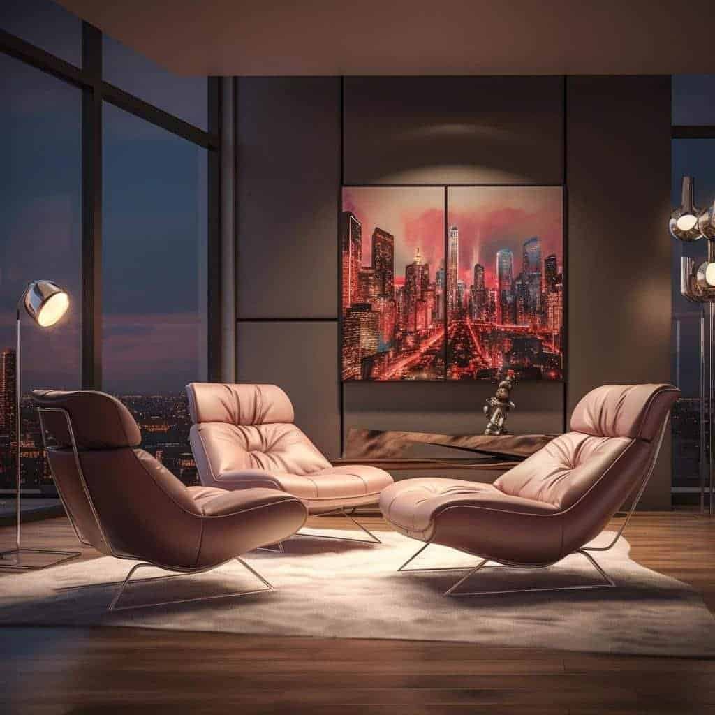 poltronas confortáveis para sala de estar