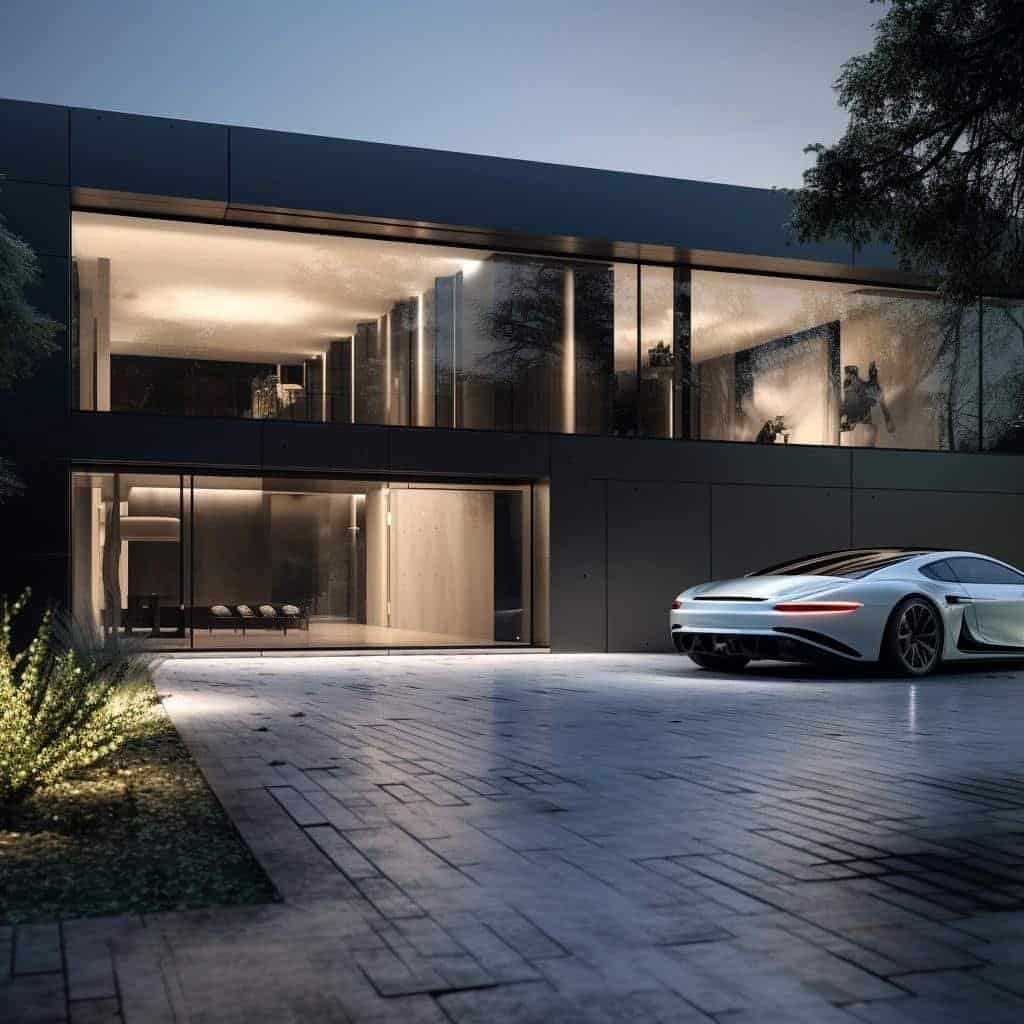portão automático para garagem