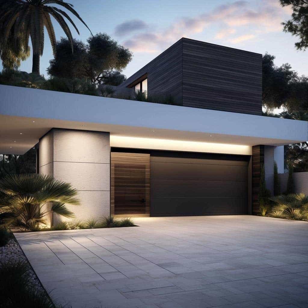 portão automático para garagem