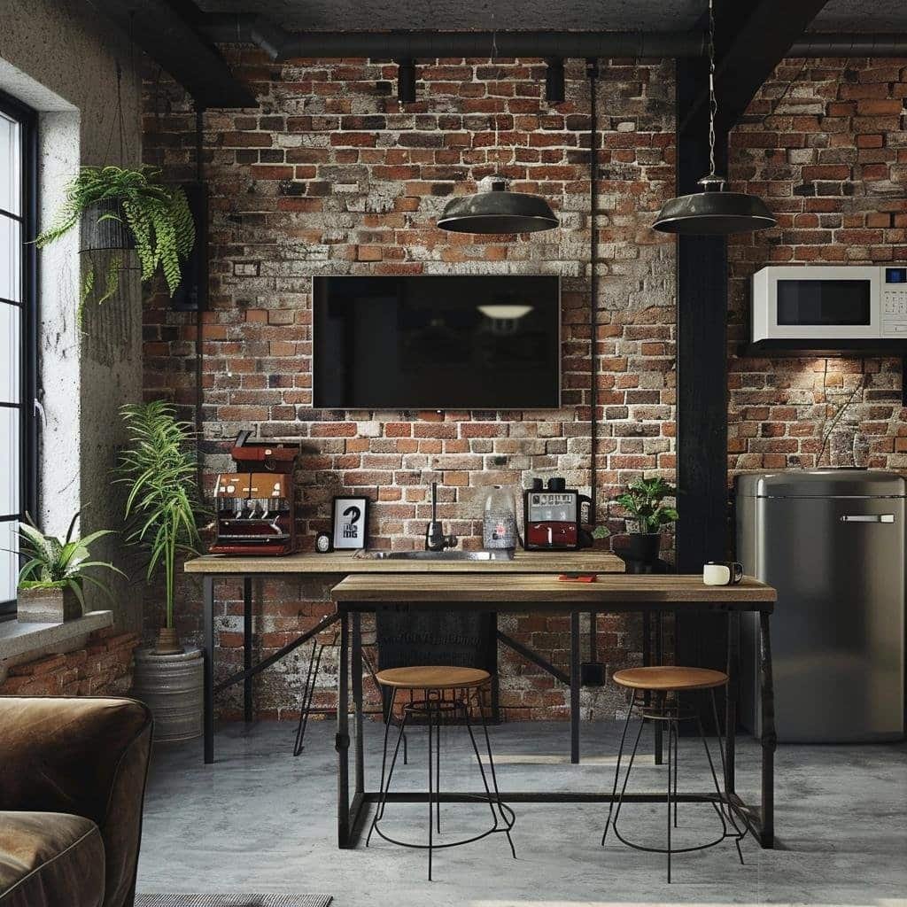 5 Inspirações de Decoração Industrial para Espaços Pequenos