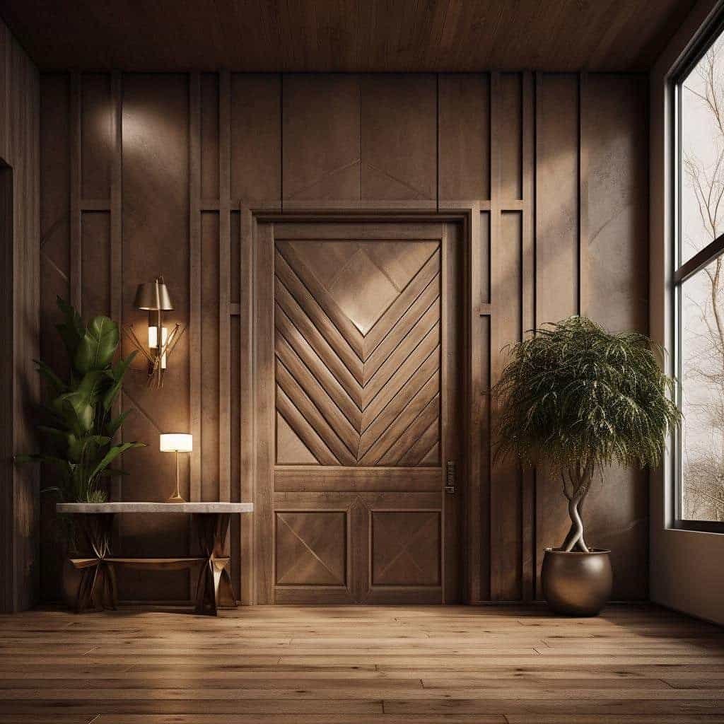 Renove seu Hall de Entrada com um Elegante Painel de Madeira