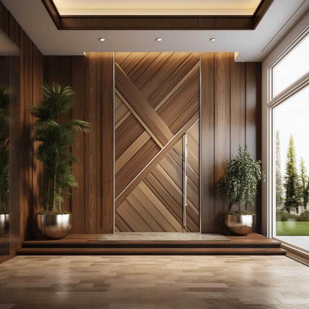 Renove seu Hall de Entrada com um Elegante Painel de Madeira