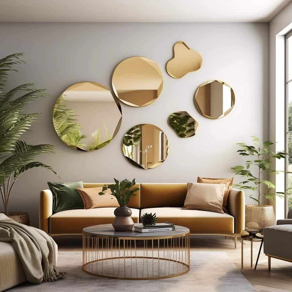 espelhos decorativos para sala